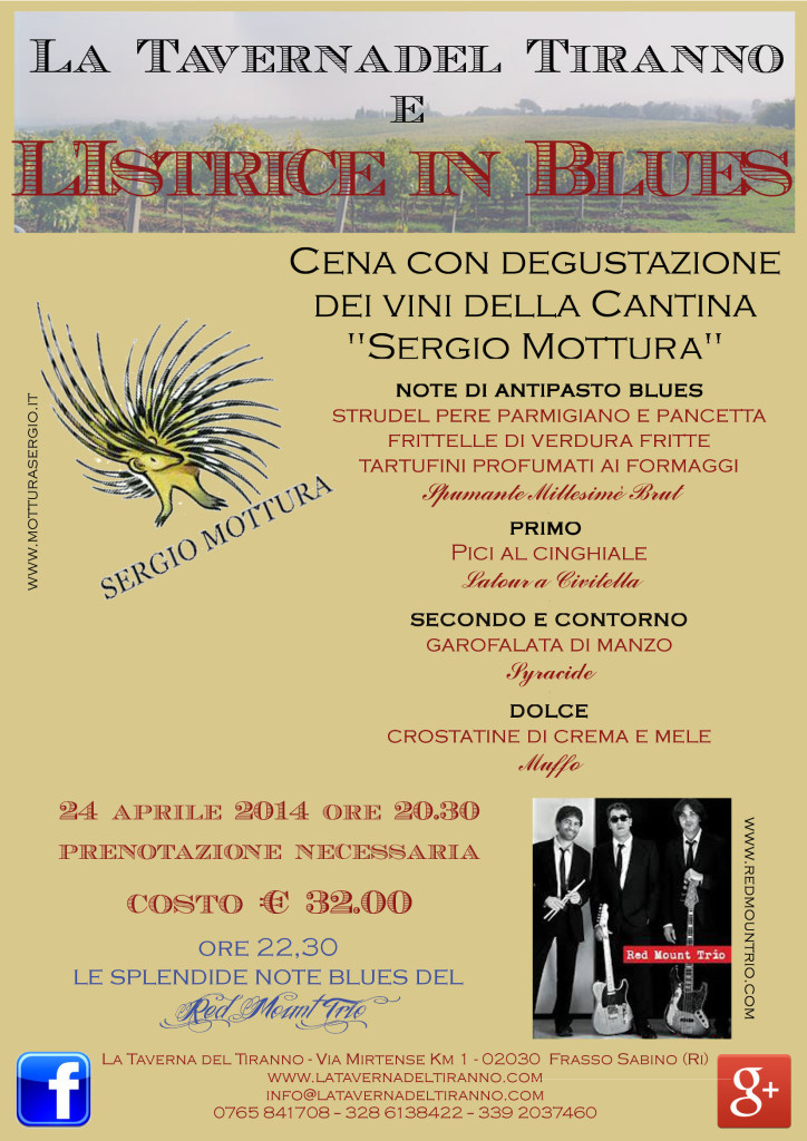 L’Istrice in Blues